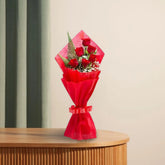 Crimson Love 6 Roses Bouquet